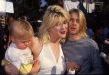 Kurt Cobain, Courtney Love and Frances, 1993, LA.2.jpg